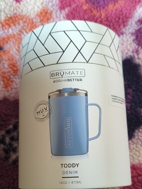 BRUMATE Leak proof Toddy Denim 16oz Travel Mug